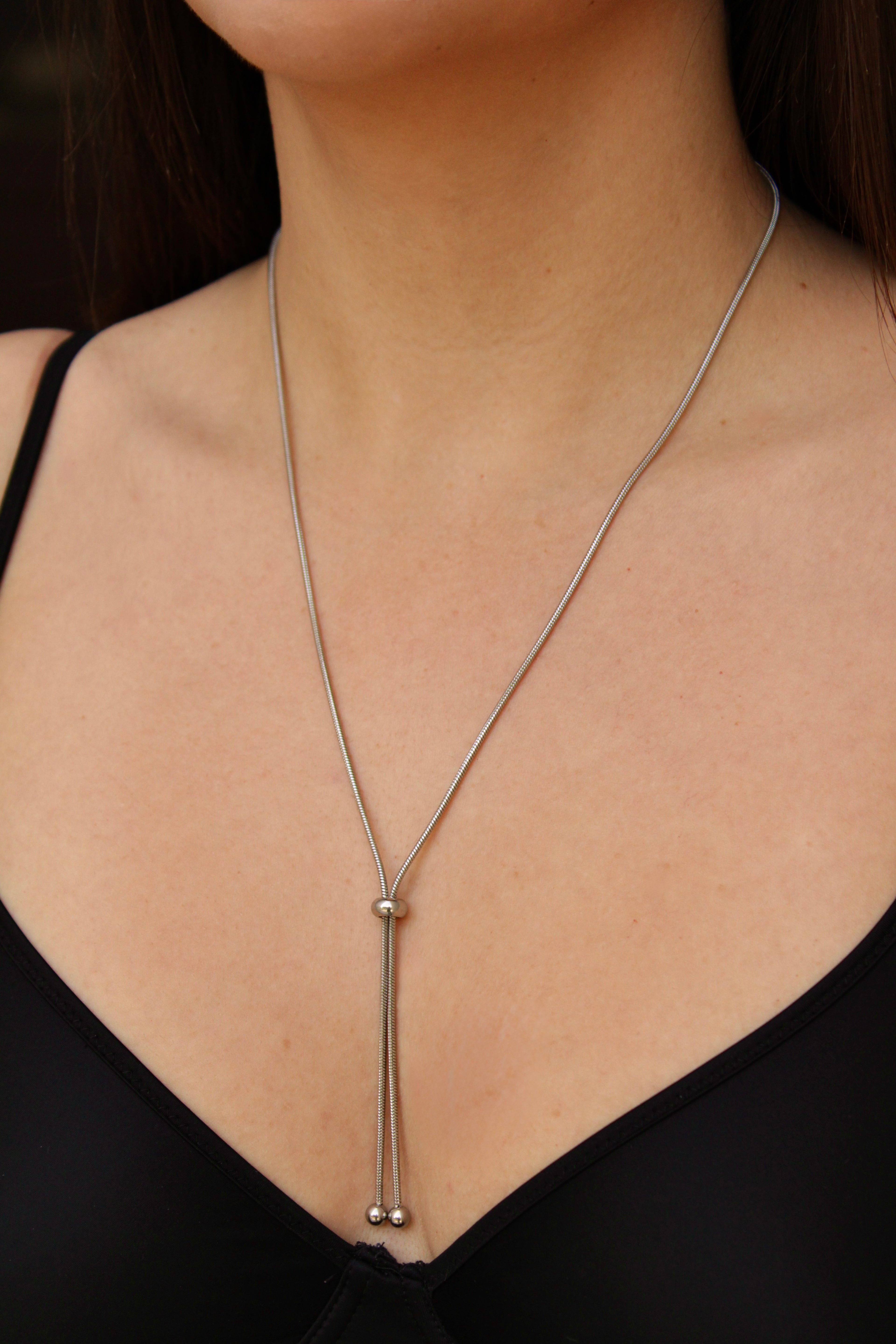 Collar Liquid Silver