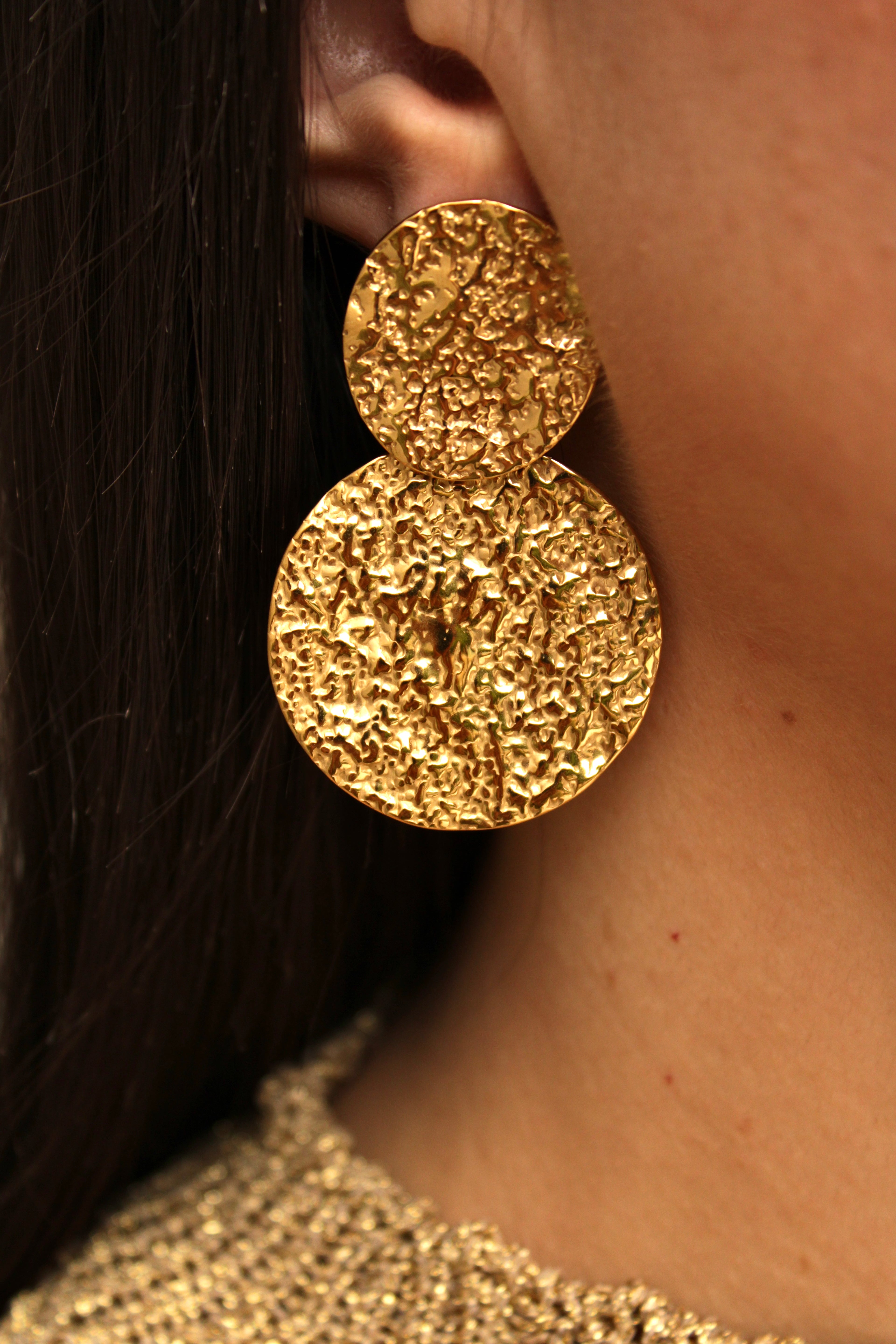 Pendientes Doble Disco