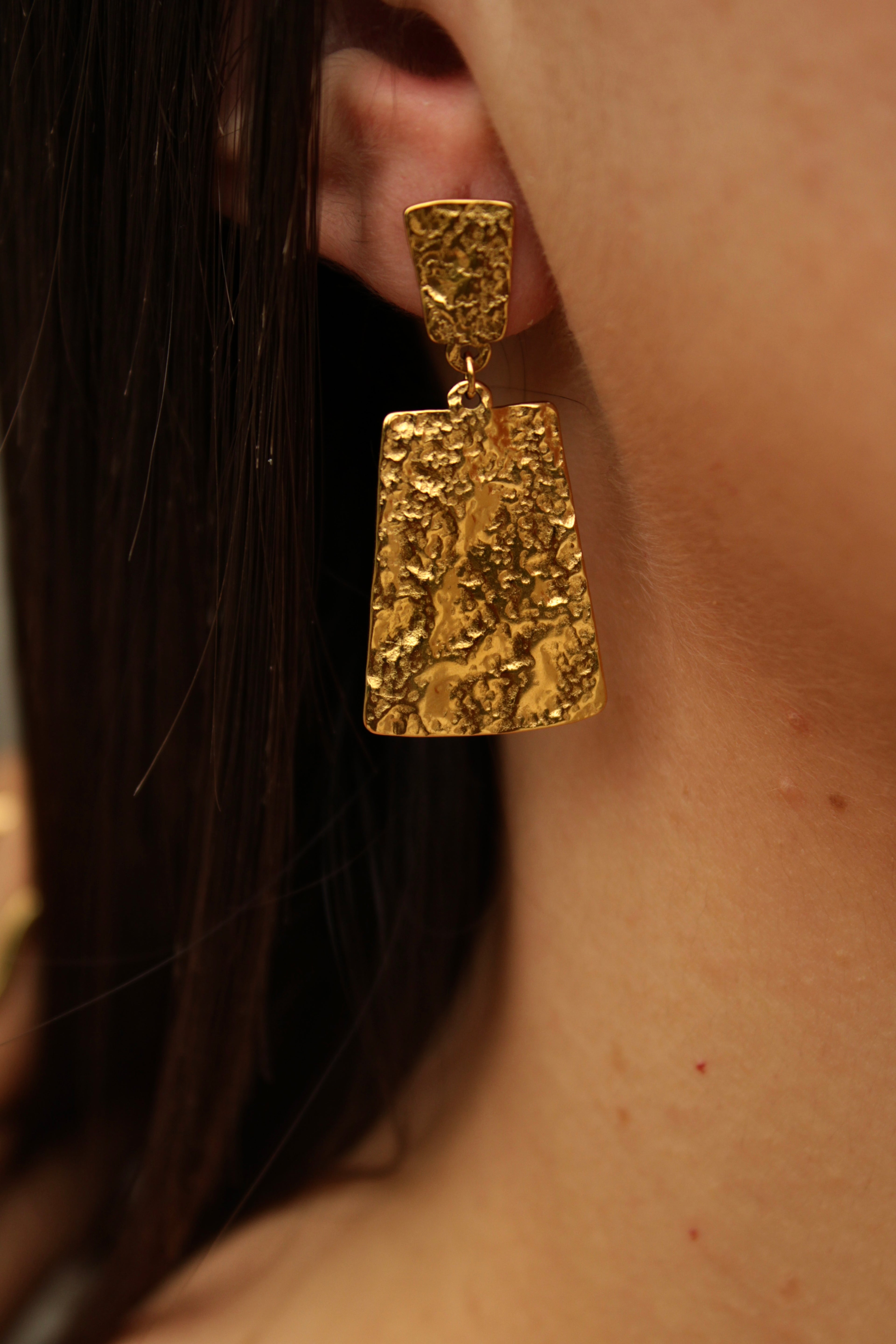 Pendientes Martillados